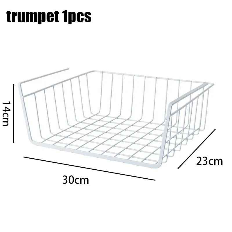 Geperforeerde Hangende Opbergmand met IJzeren Bodem
