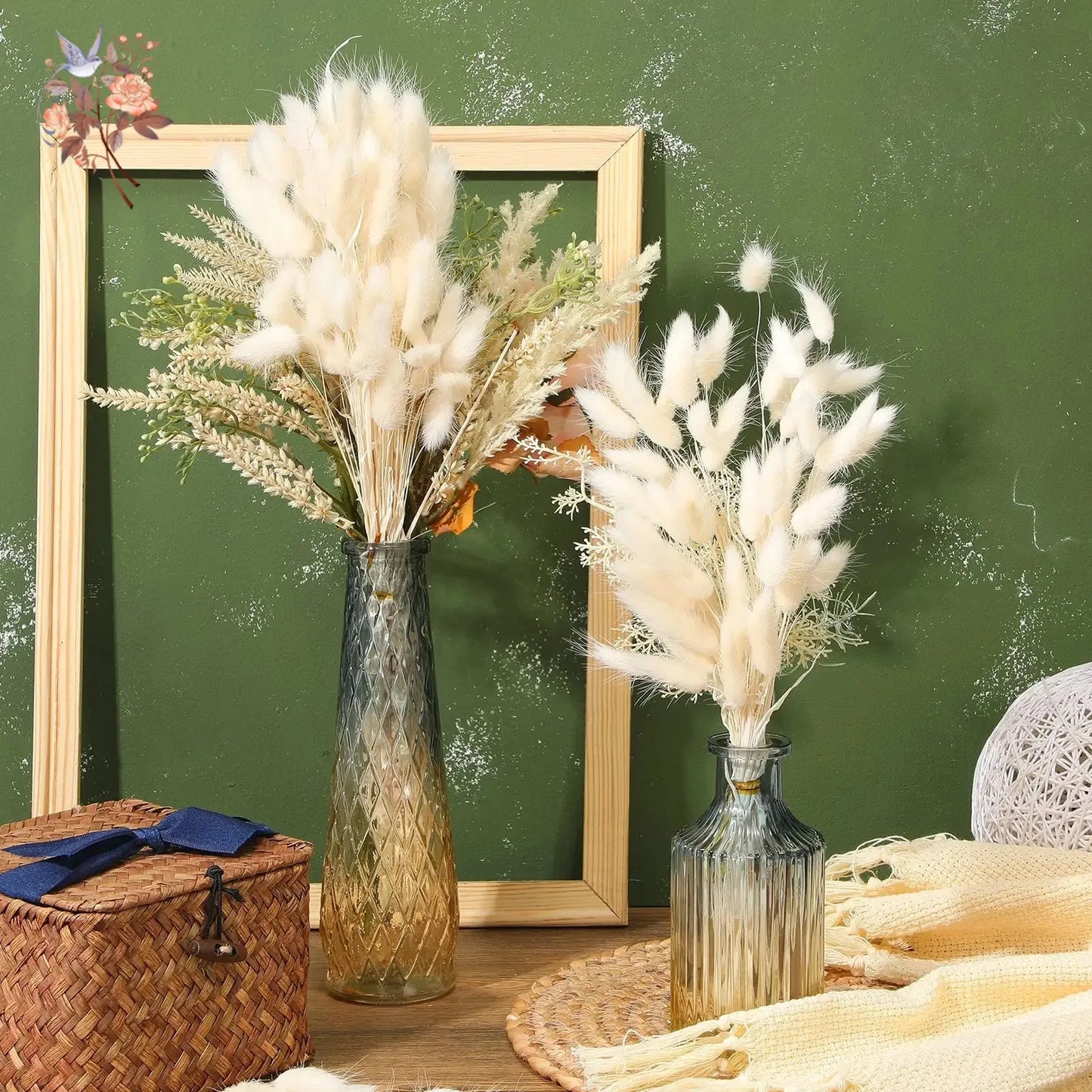 50-delige Gedroogde Hazenstaartgras Bos